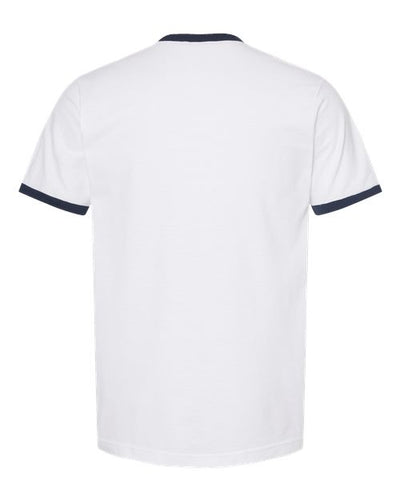 Tultex Unisex Fine Jersey Ringer T-Shirt