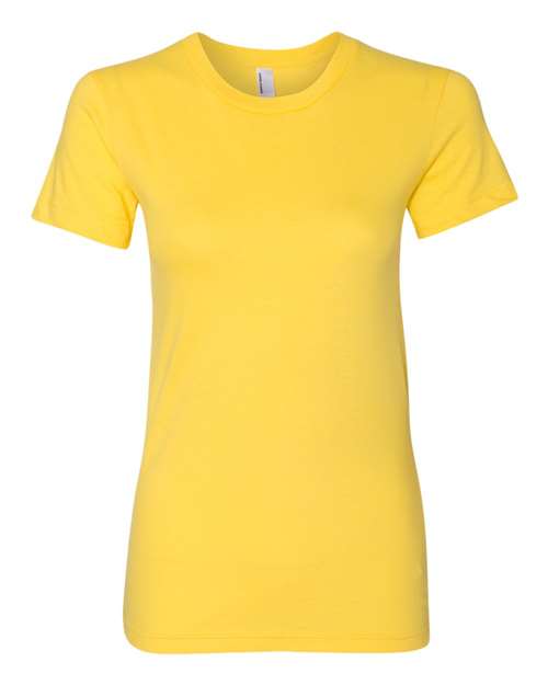 American Apparel Women's Fine Jersey T-Shirt