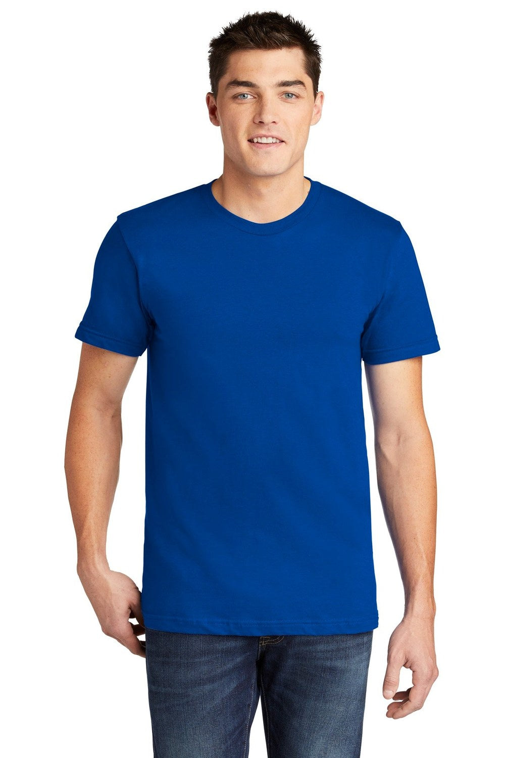 American Apparel Men's USA Collection Fine Jersey T-Shirt. 2001A