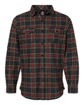 Burnside Men's Yarn-Dyed Long Sleeve Flannel Shirt