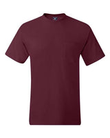 Hanes Men's Beefy-T 100% Cotton T-Shirt with Pocket 5190