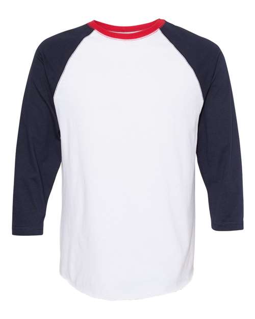 LAT Men's Baseball Fine Jersey Tee LAT