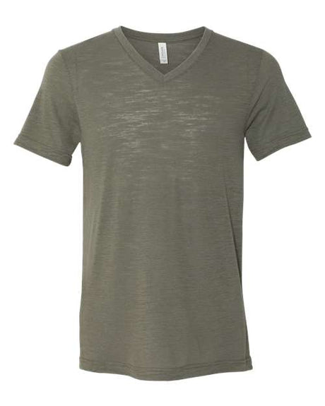 BELLA + CANVAS Unisex Textured Jersey V-Neck Tee BELLA + CANVAS