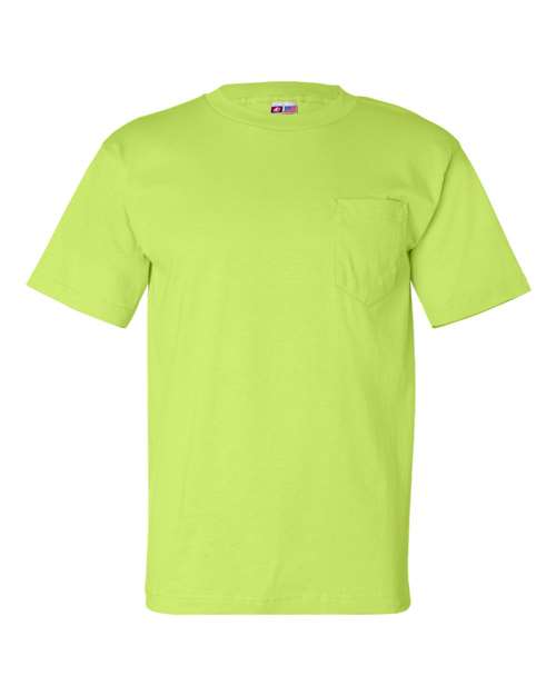 Bayside Men's USA-Made T-Shirt with a Pocket Bayside