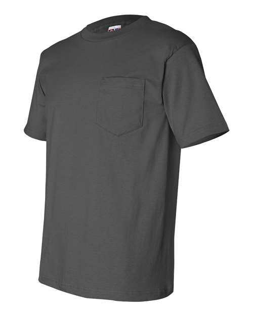 Bayside Men's USA-Made T-Shirt with a Pocket Bayside