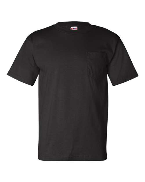 Bayside Men's USA-Made T-Shirt with a Pocket Bayside