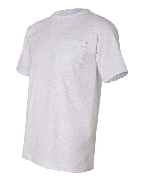 Bayside Men's USA-Made T-Shirt with a Pocket Bayside