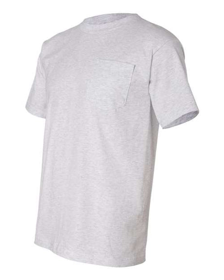Bayside Men's USA-Made T-Shirt with a Pocket Bayside