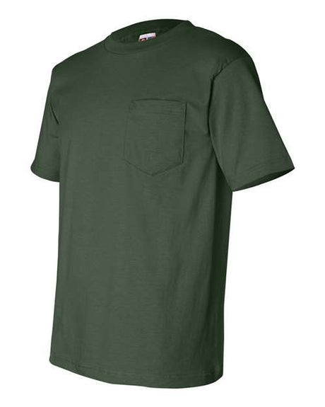 Bayside Men's USA-Made T-Shirt with a Pocket Bayside