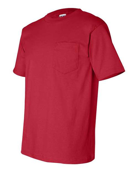 Bayside Men's USA-Made T-Shirt with a Pocket Bayside