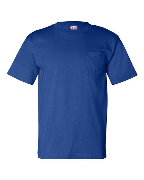 Bayside Men's USA-Made T-Shirt with a Pocket Bayside