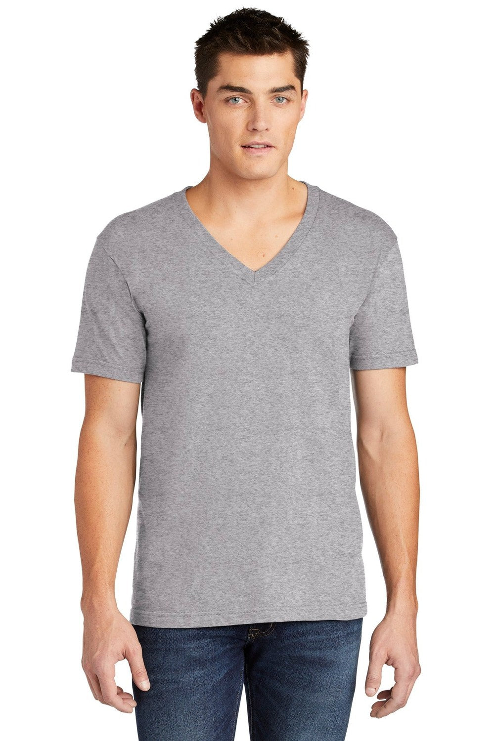 American Apparel Men's Fine Jersey V-Neck T-Shirt Mens Apparel Shirts & Tops