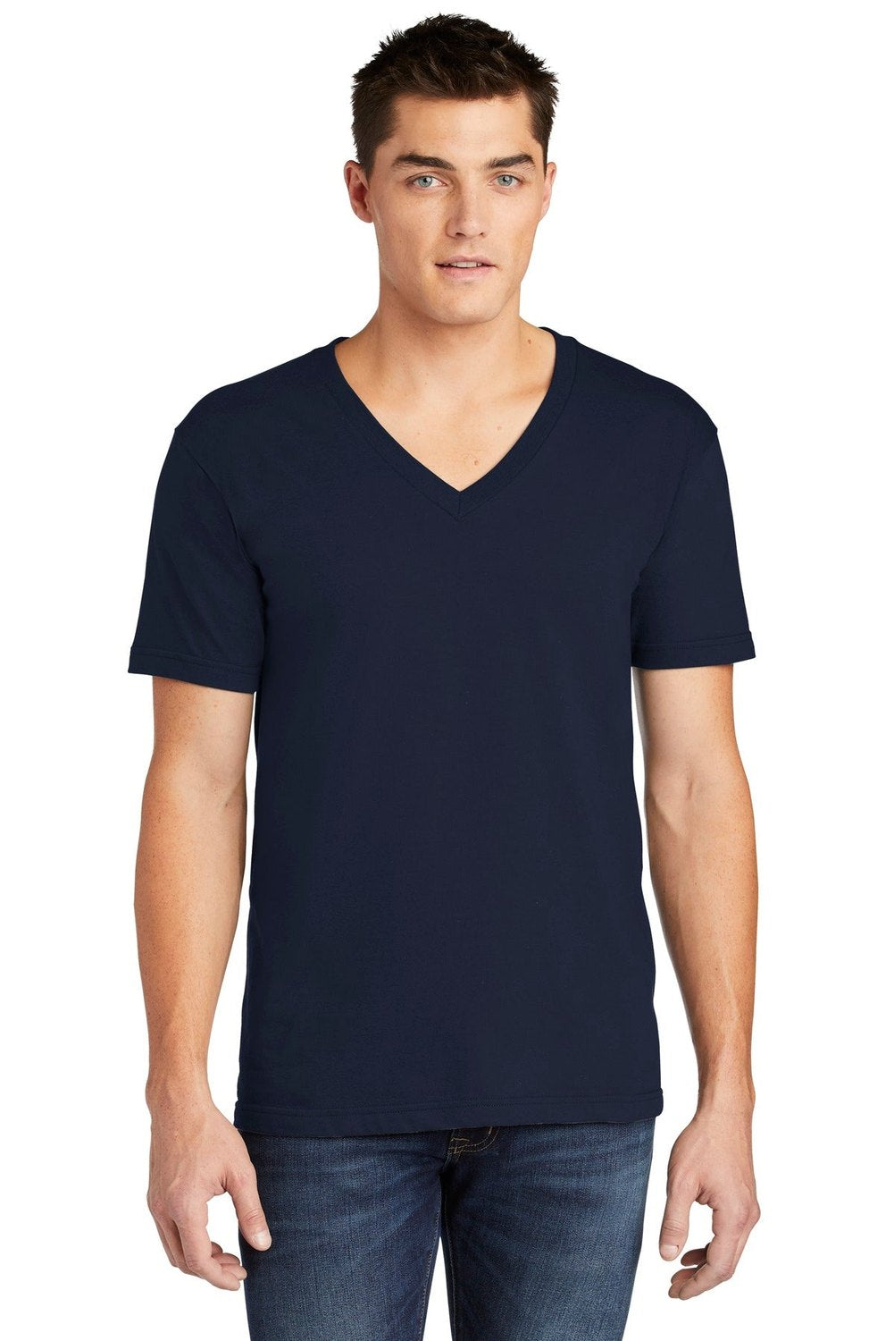 American Apparel Men's Fine Jersey V-Neck T-Shirt Mens Apparel Shirts & Tops