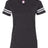 LAT Women's Football V-Neck Fine Jersey T-Shirt LAT
