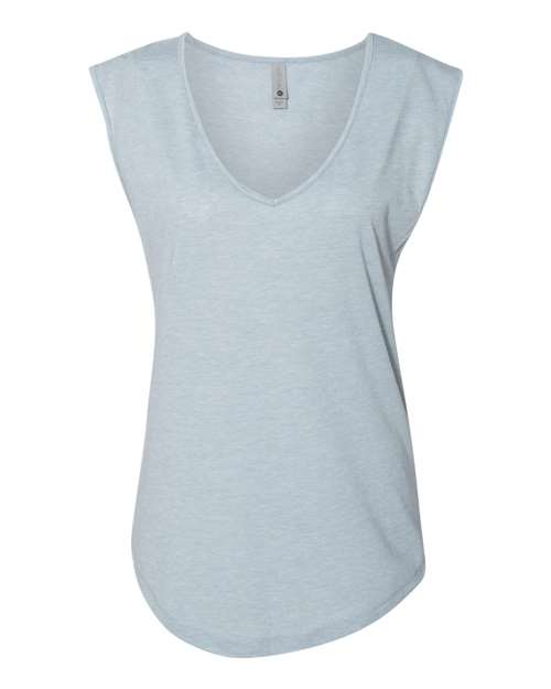 Next Level - Women's Festival Sleeveless Deep V-Neck T-Shirt Next Level
