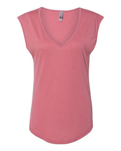 Next Level - Women's Festival Sleeveless Deep V-Neck T-Shirt