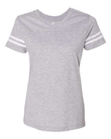 LAT Women's Football V-Neck Fine Jersey T-Shirt LAT