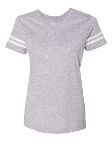 LAT Women's Football V-Neck Fine Jersey T-Shirt LAT