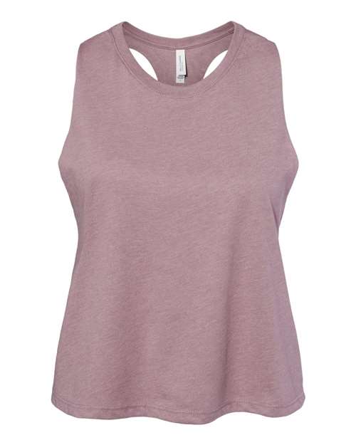 BELLA + CANVAS Women's Racerback Cropped Tank. BC6682