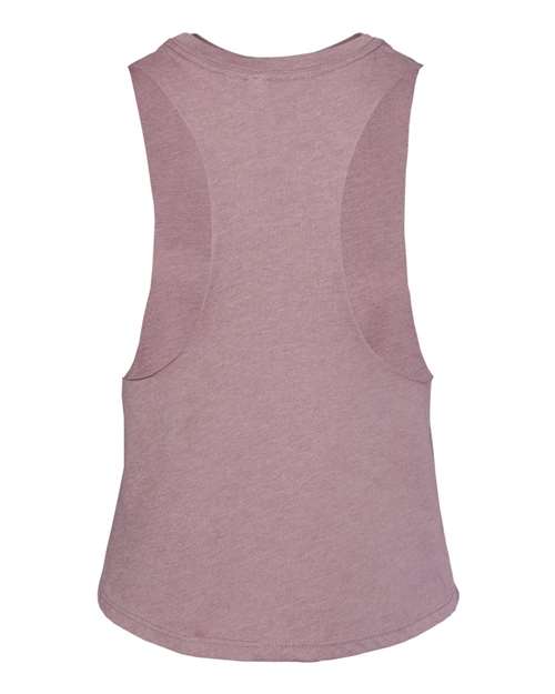 BELLA + CANVAS Women's Racerback Cropped Tank. BC6682