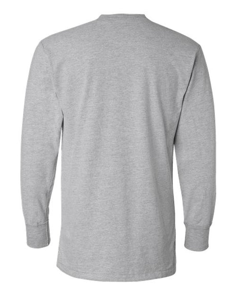 J. America Men's Vintage Brushed Jersey Henley J. America