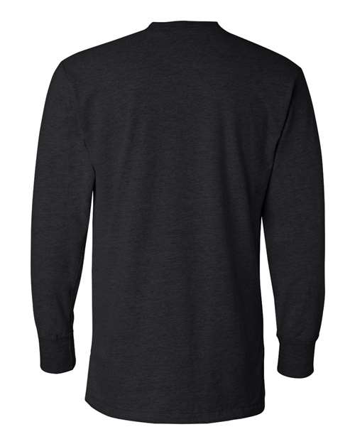 J. America Men's Vintage Brushed Jersey Henley J. America