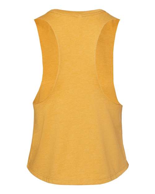 BELLA + CANVAS Women's Racerback Cropped Tank. BC6682