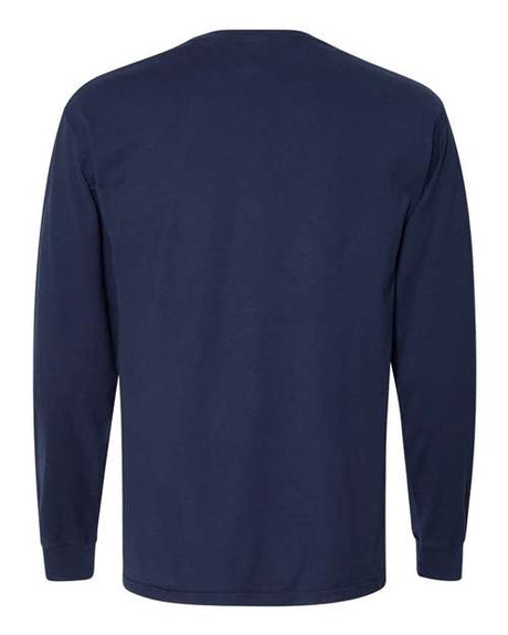 ComfortWash by Hanes Men's Garment Dyed Long Sleeve T-Shirt With a Pocket Hanes