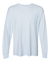 Hanes Men's Garment Dyed Long Sleeve T-Shirt With a Pocket Mens Apparel Shirts & Tops
