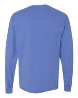 Hanes Men's Garment Dyed Long Sleeve T-Shirt With a Pocket Mens Apparel Shirts & Tops