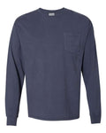 Hanes Men's Garment Dyed Long Sleeve T-Shirt With a Pocket Mens Apparel Shirts & Tops
