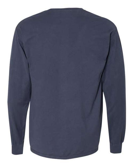ComfortWash by Hanes Men's Garment Dyed Long Sleeve T-Shirt With a Pocket Hanes