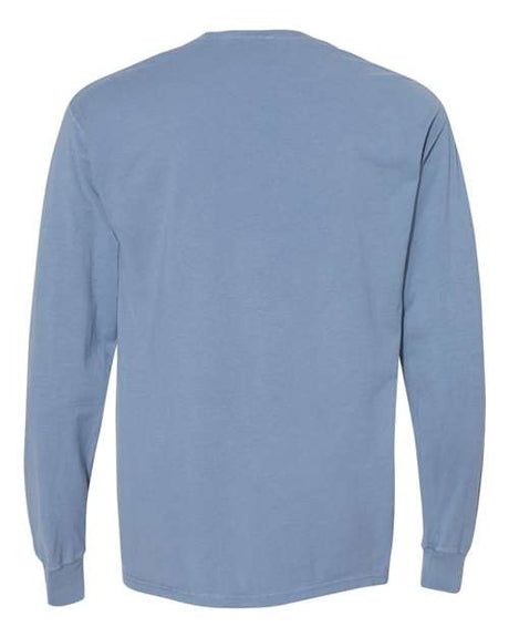 ComfortWash by Hanes Men's Garment Dyed Long Sleeve T-Shirt With a Pocket Hanes