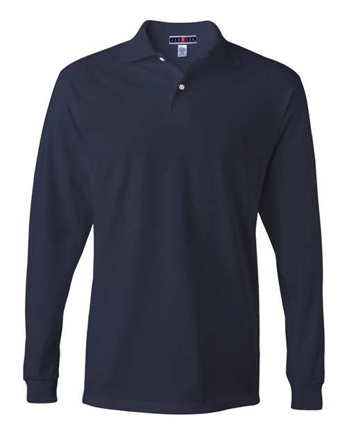 JERZEES Men's SpotShield 50/50 Long Sleeve Polo JERZEES