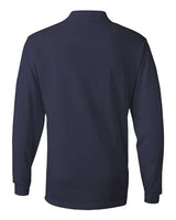 JERZEES Men's SpotShield 50/50 Long Sleeve Polo JERZEES