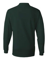 JERZEES Men's SpotShield 50/50 Long Sleeve Polo JERZEES