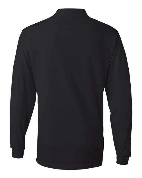 JERZEES Men's SpotShield 50/50 Long Sleeve Polo JERZEES
