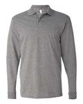 JERZEES Men's SpotShield 50/50 Long Sleeve Polo JERZEES