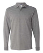 JERZEES Men's SpotShield 50/50 Long Sleeve Polo JERZEES