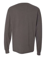 Hanes Men's Garment Dyed Long Sleeve T-Shirt With a Pocket Mens Apparel Shirts & Tops