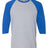 Gildan Men's Heavy Cotton 3/4-Sleeve Raglan T-Shirt. 5700 Gildan