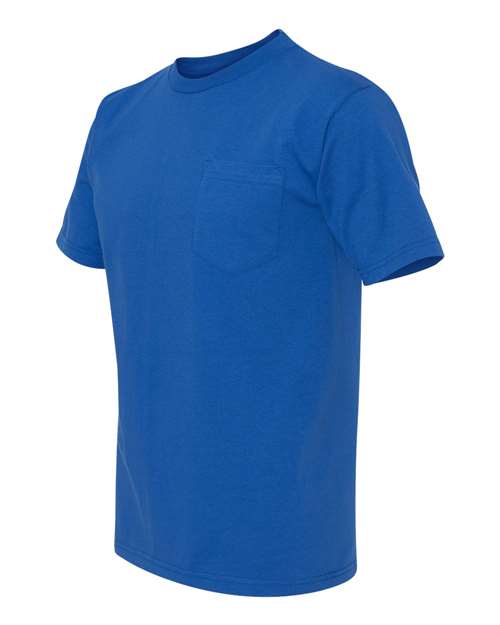 Bayside Men's Union-Made T-Shirt with a Pocket Bayside