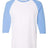 Gildan Men's Heavy Cotton 3/4-Sleeve Raglan T-Shirt. 5700 Gildan