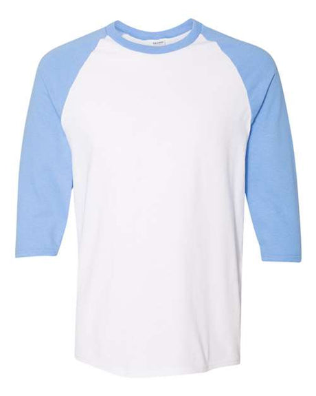 Gildan Men's Heavy Cotton 3/4-Sleeve Raglan T-Shirt. 5700 Gildan