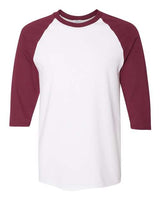 Gildan Men's Heavy Cotton 3/4-Sleeve Raglan T-Shirt. 5700 Gildan