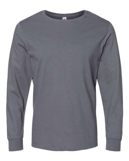 Fruit of the Loom Unisex Iconic Long Sleeve T-Shirt Fruit of the Loom
