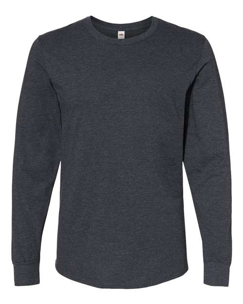 Fruit of the Loom Unisex Iconic Long Sleeve T-Shirt Fruit of the Loom