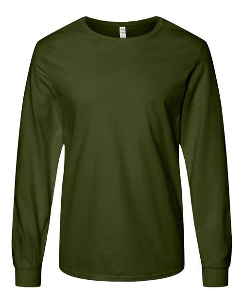 Fruit of the Loom Unisex Iconic Long Sleeve T-Shirt Fruit of the Loom