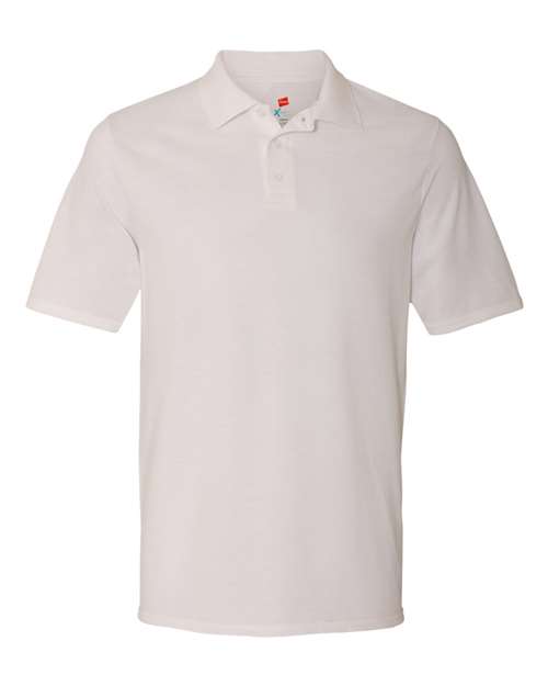 Hanes Men's X-Temp Pique Polo with Fresh IQ Hanes