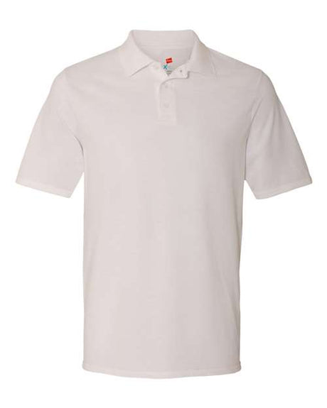 Hanes Men's X-Temp Pique Polo with Fresh IQ Hanes
